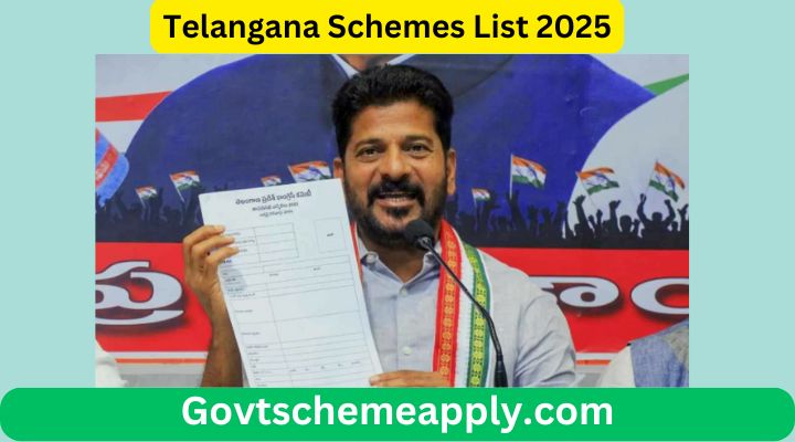 Telangana Govt Schemes List 2025