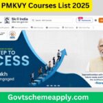 PMKVY Courses List 2025