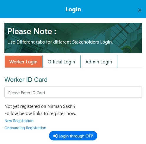 Labour Card Assam Login