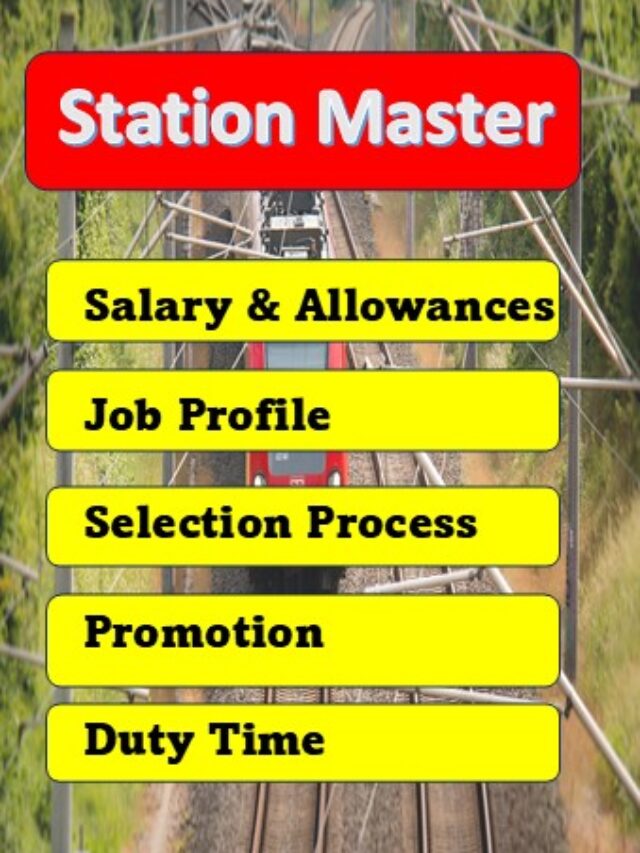 RRB NTPC Station Master Salary and Job Profile