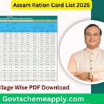 Assam Ration Card List 2025