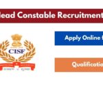 CISF Head Constable Recruitment 2025