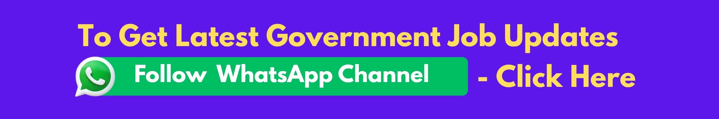 Latest Govt Job Updates WhatsApp Banner HPCL Recruitment 2025