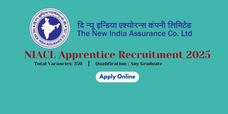 NIACL Apprentice Recruitment 2025