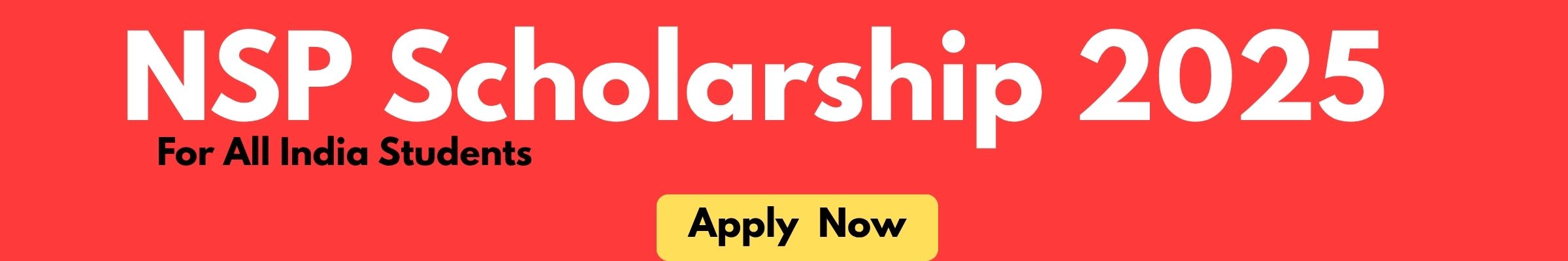 NSP Scholarship Portal NSP Scholarship